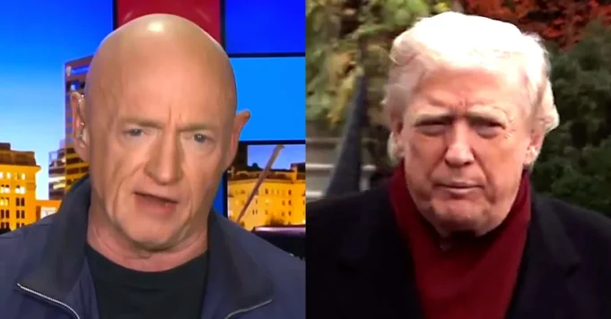 Mark Kelly critica duramente Trump e Hegseth pelo interrogatório dele